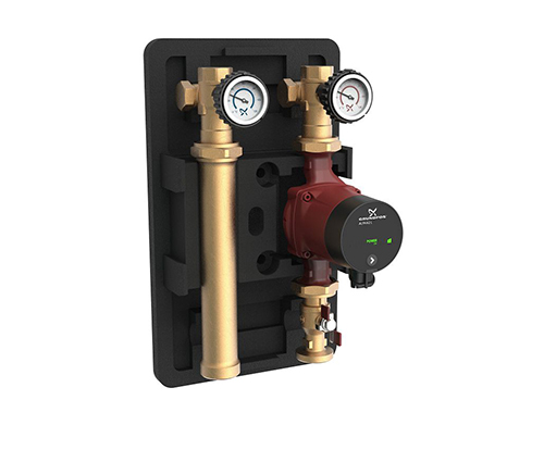 Насосная группа HEATMIX D25 ALPHA1 L 25-60 180 с прямым контуром Насосная группа HEATMIX D25 ALPHA1 L 25-60 180