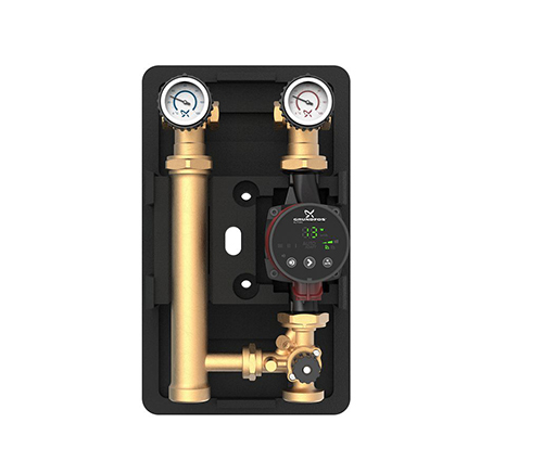 Насосная группа HEATMIX M25 ALPHA2 25-60 180 с 3-х ходовым смесительным клапаном Насосная группа HEATMIX M25 ALPHA2 25-60 180